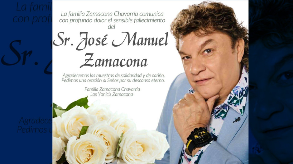 Fallece  José Manuel Zamacona de Los Yonic´s
