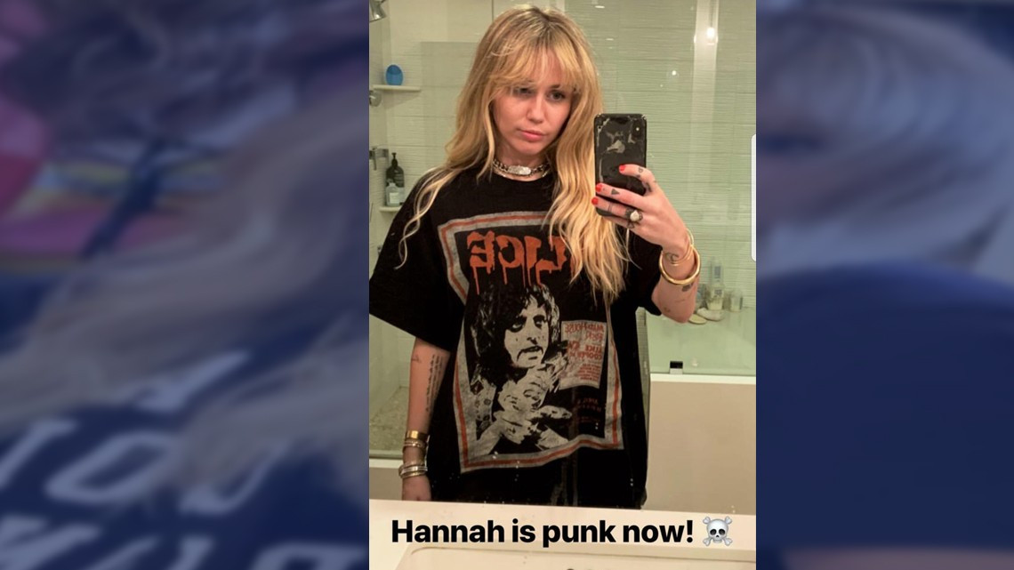 Miley Cyrus  revive a Hannah Montana