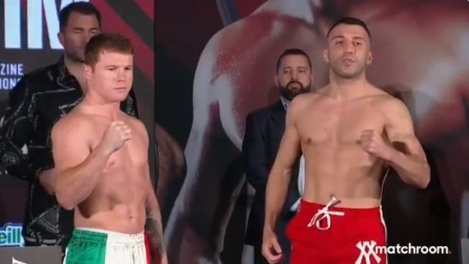 ''Canelo'' Álvarez y Yildirim dan el peso; Todo listo para la pelea del sábado 