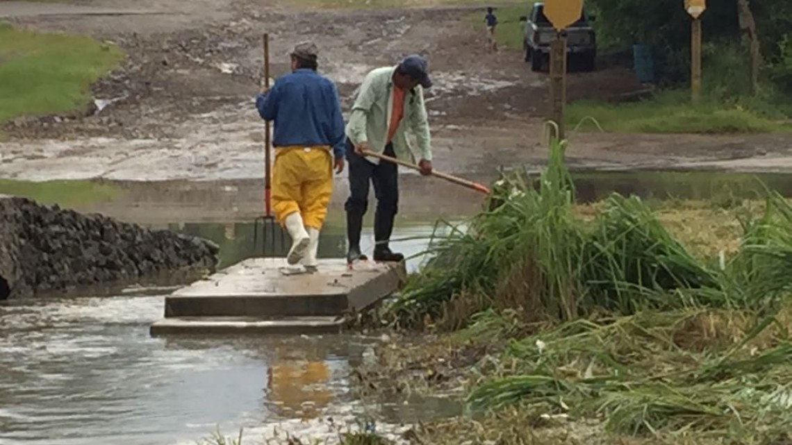Encharcamientos en Altamira genera paso de Franklin por norte de Veracruz