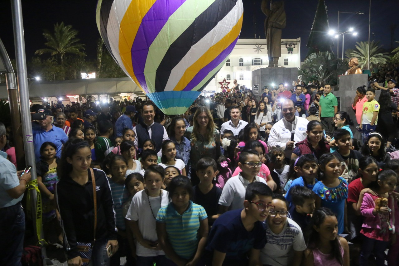 Maki Ortiz inaugura Festival Navideño 2017