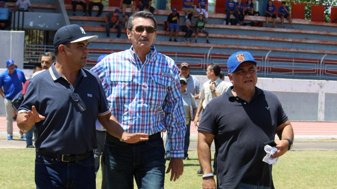 Inaugura Rector de la UAT, Temporada 2018 de Liga Mayor