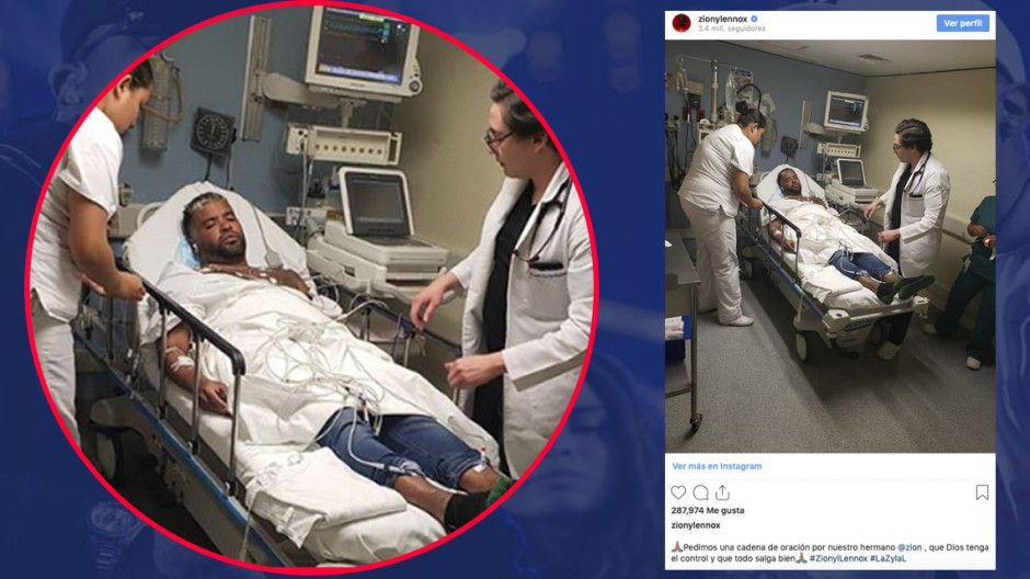 Zion es hospitalizado de emergencia