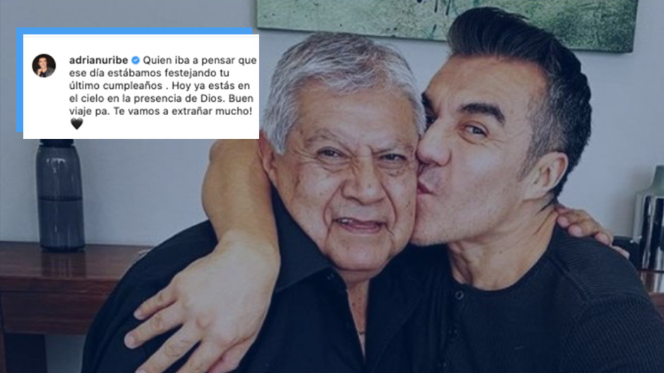 Fallece el padre de Adrián Uribe