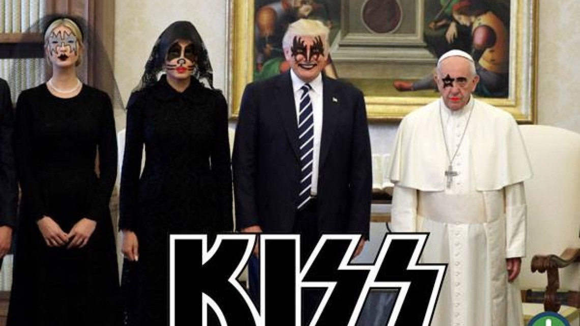 La visita de los Trump al Papa en memes