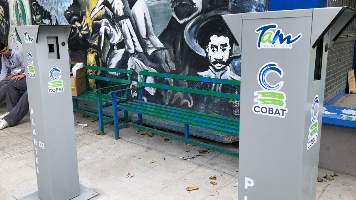 Instalan lectores biométricos en el Cobat 02 