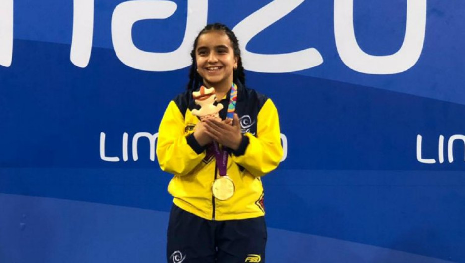 Con 13 años de edad y un futuro imprescindible en la natación