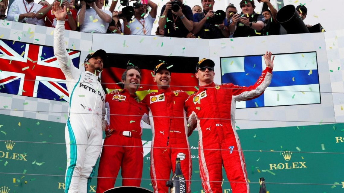 Sebastian Vettel se lleva el Gran Premio de Australia