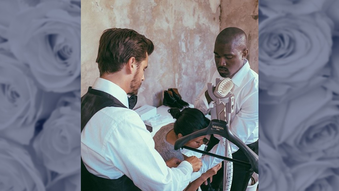 Kim Kardashian publica fotos inéditas de su boda con Kanye West