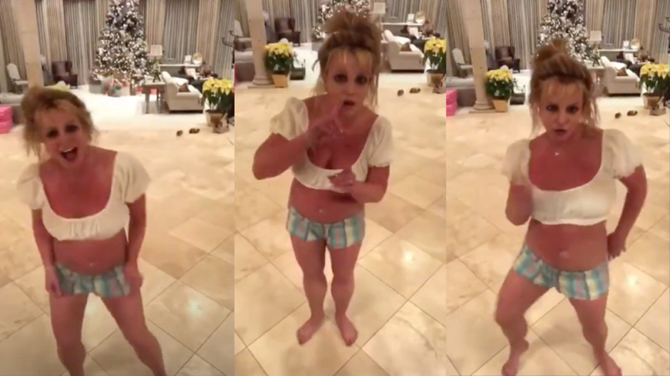 Al ritmo de J Balvin, Britney Spears asombra al bailar reguetón 