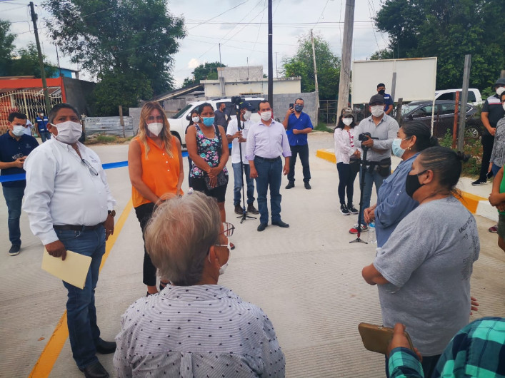Mejoran obras del Gobierno Municipal a colonia Fernández Gómez