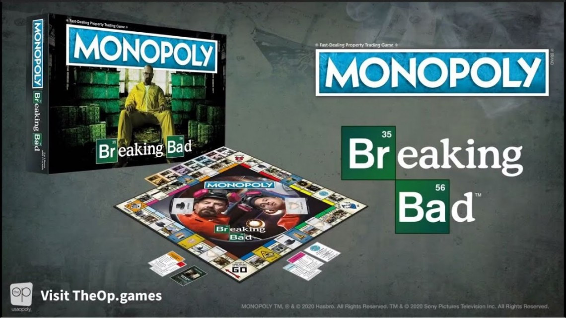 Monopoly lanza versión inspirado en 'Breaking Bad'