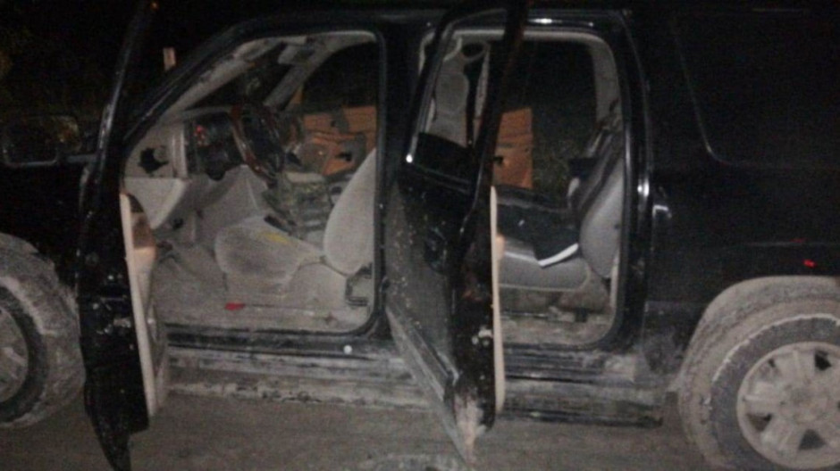 Policía Estatal aseguró una camioneta, un arma y la detención de un hombre