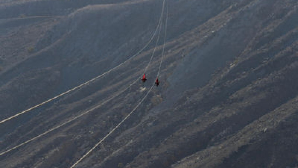 Tirolesa más larga del mundo es inaugurada