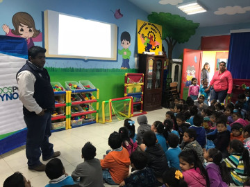 Concientizan a alumnos sobre cuidado del Medio Ambiente