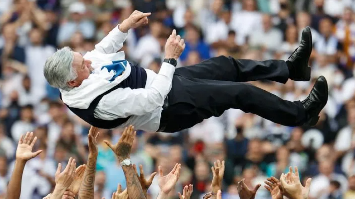 Así festejó el Real Madrid su título 35 de LaLiga