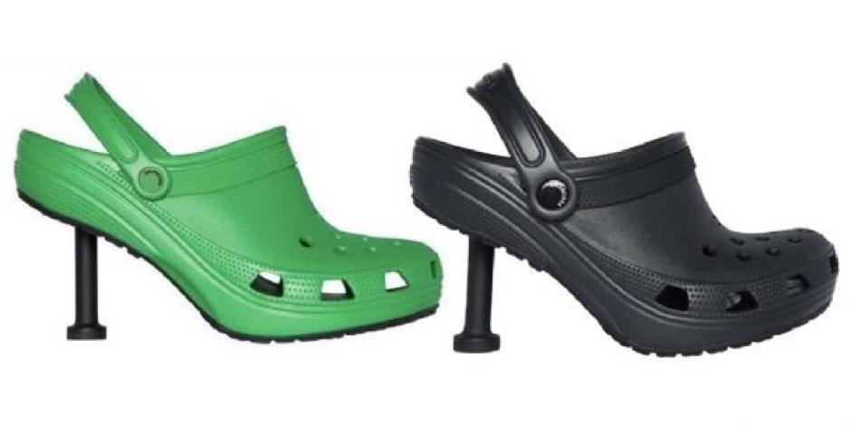 Balenciaga le pone tacón al calzado de ‘Crocs’
