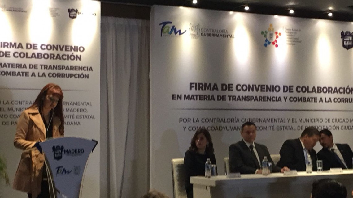Firman convenio Madero y Estado para combatir la corrupción