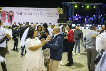 Sellan su amor 144 matrimonios en Reynosa 