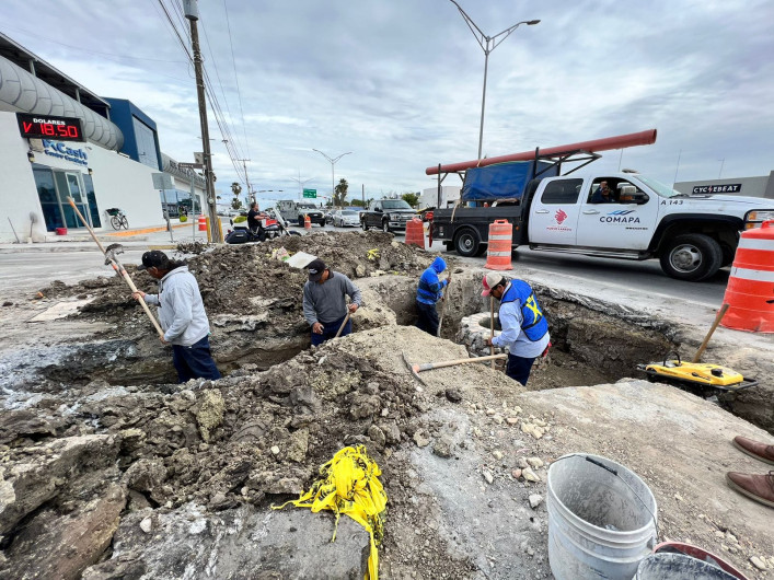 Trabajará Comapa en conexión de drenaje; cerrará parcialmente López de Lara 