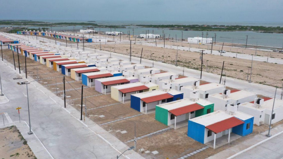 Entrega Gobierno de Tamaulipas viviendas a familia de  pescadores