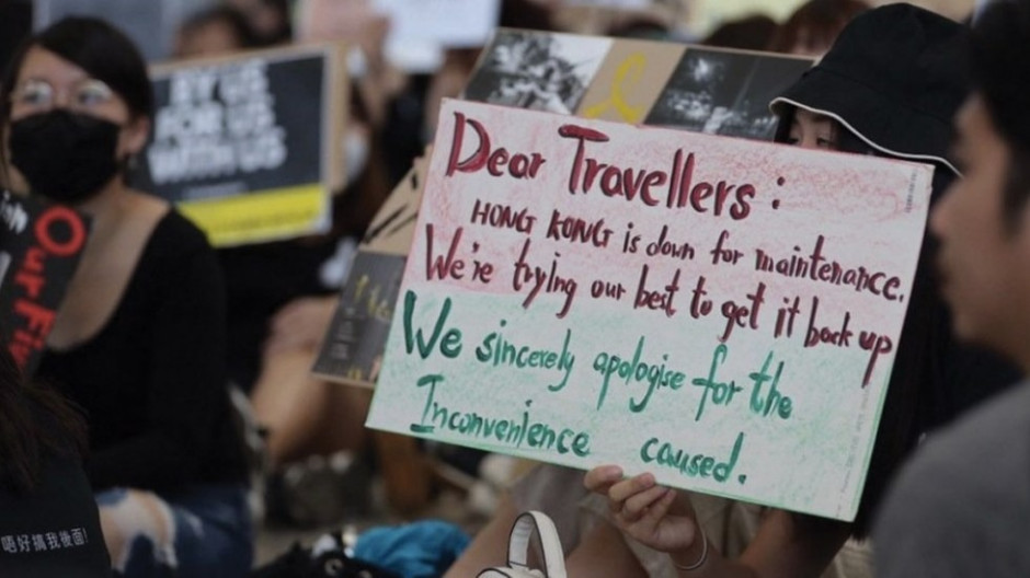 Continúan las protestas en Hong Kong