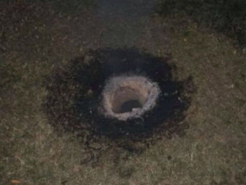 Fenómenos de fuego sorprende a habitantes de Baxter Country