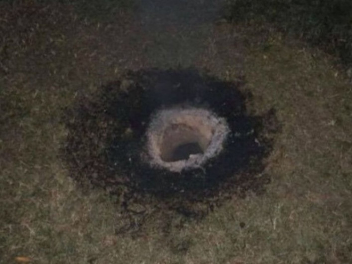 Fenómenos de fuego sorprende a habitantes de Baxter Country