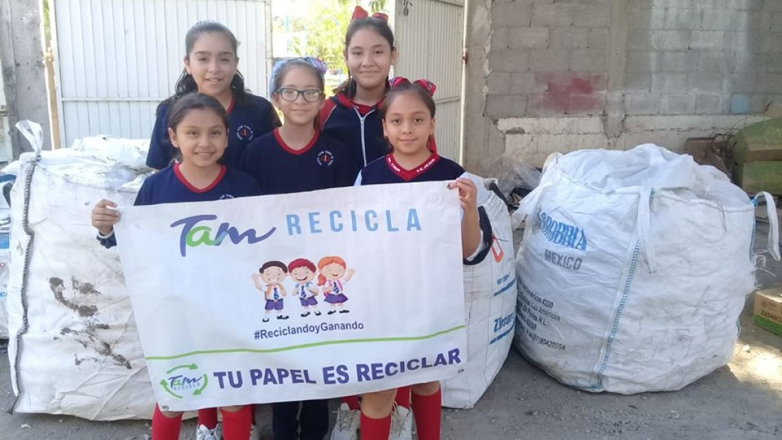 TAM recicla evita la tala de 10 mil 658 árboles: Gobierno de Tamaulipas