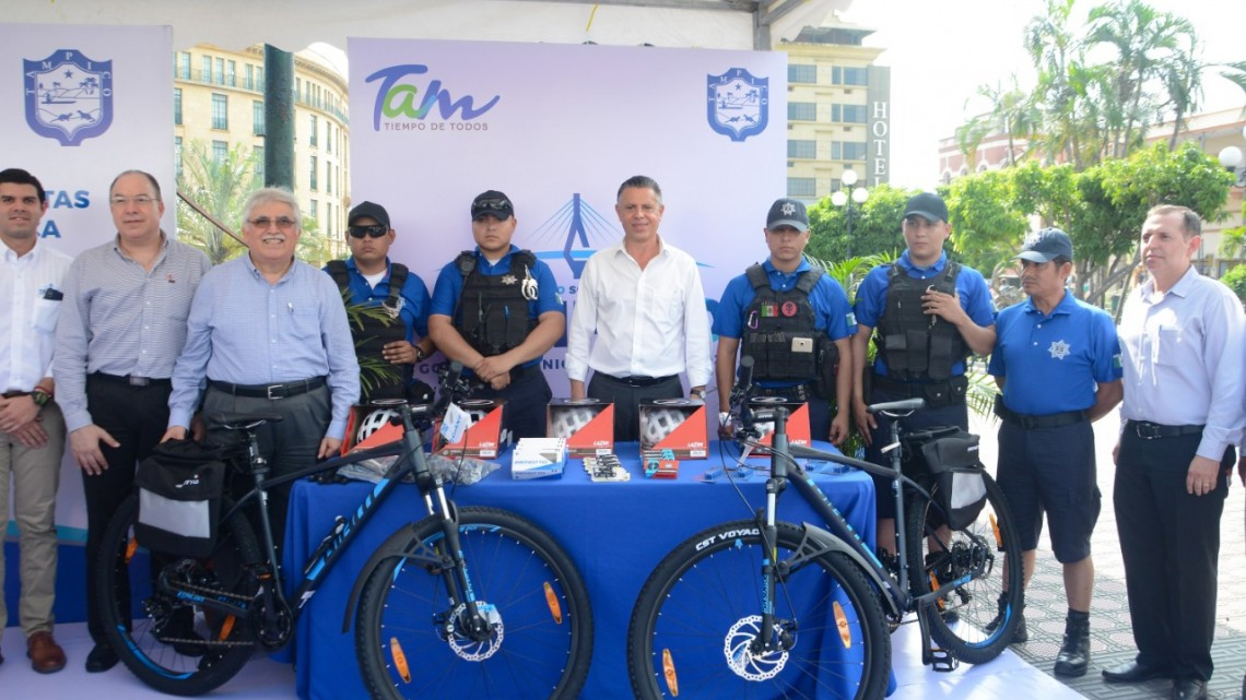 Fortalece Chucho Nader la Seguridad en Tampico