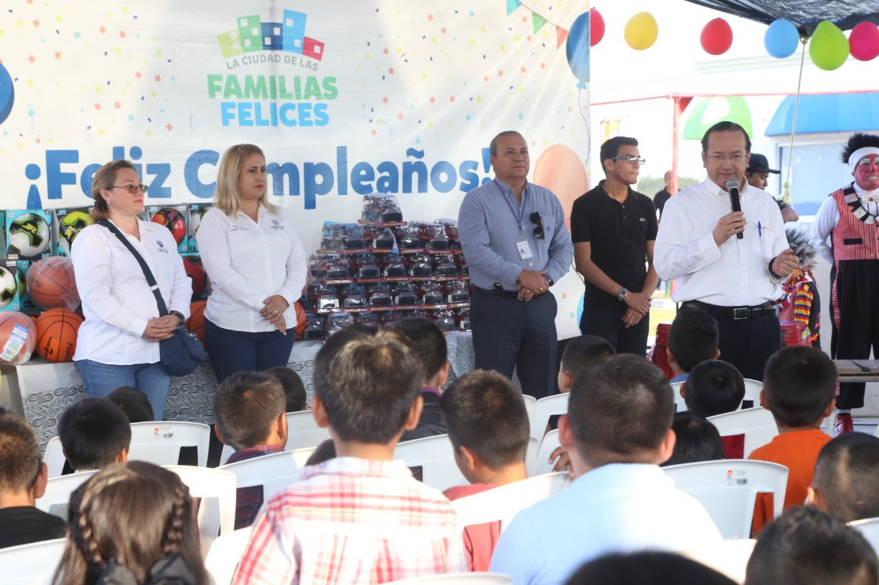 Festejó Gobierno Municipal a 155 niños en Cumpleaños del Mes