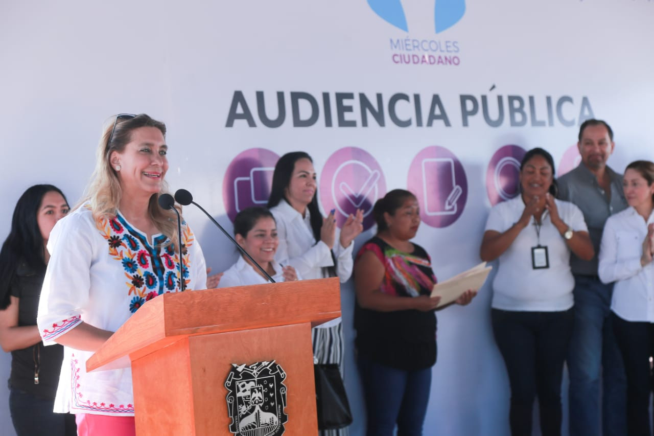 Anunció Alcaldesa inversión por 36 MDP en obra pública