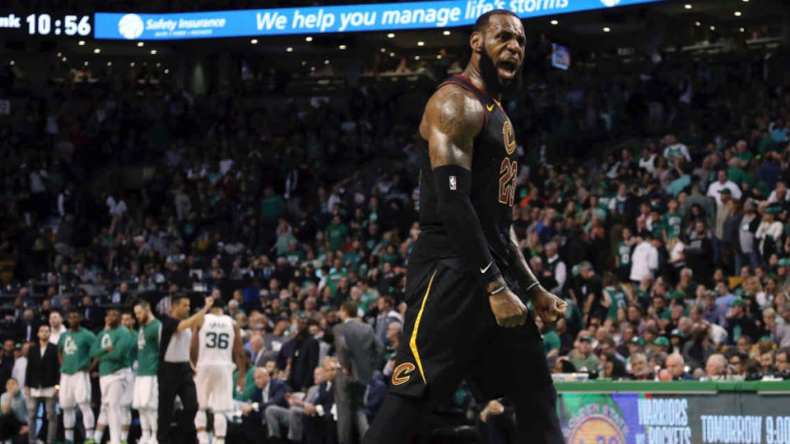 Cavs avanzan a finales por cuarto año consecutivo. LeBron se lleva la noche.