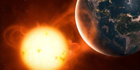 La llamarada solar más poderosa en 7 años golpeará a la Tierra hoy 