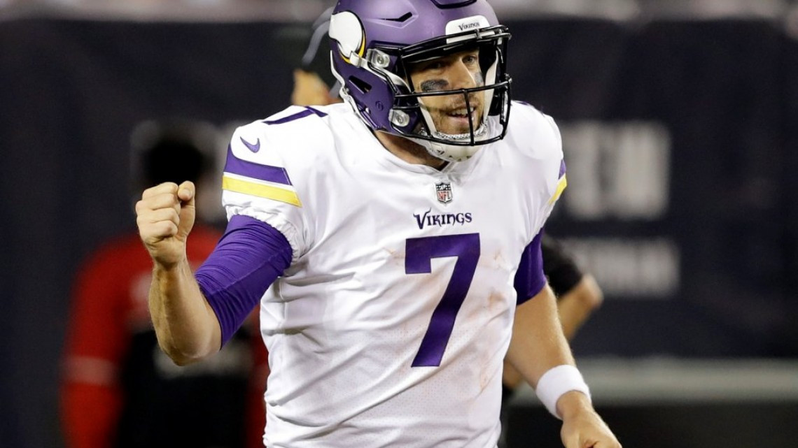 Vikingos derrotan a los Osos de Chicago