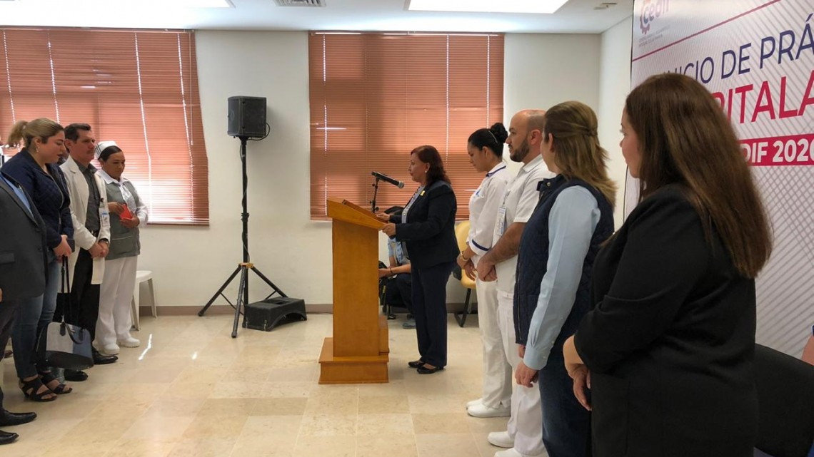 Inician prácticas 100 alumnas CEDIF