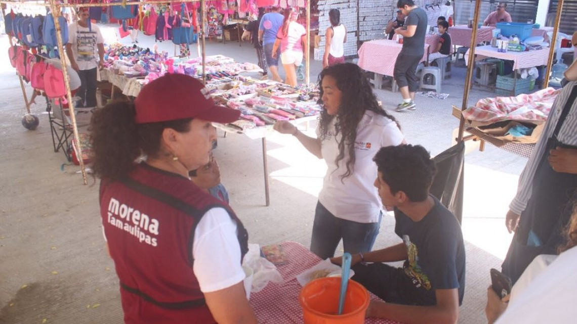 AMLO y Olga darán respaldo a comerciantes agremiados de rodantes