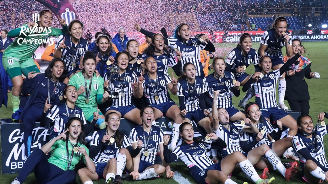 La Liga Mx Femenil ya cuenta con una nueva campeona. Se trata de las Rayadas 