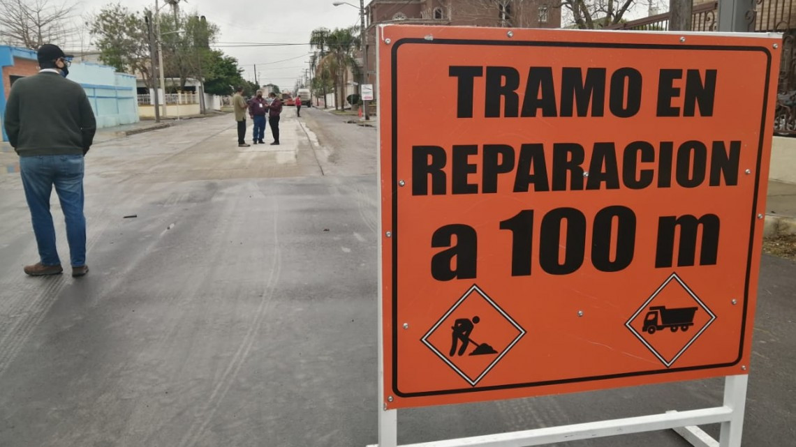 Se invierten más de 7 millones y medio de pesos en la calle catorce de Matamoros