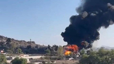 Incendio en ducto de Pemex deja al menos 3 trabajadores lesionados en Tula, Hidalgo