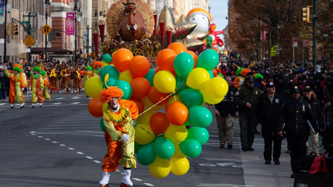 Día de Acción de Gracias llega con su globos gigantes