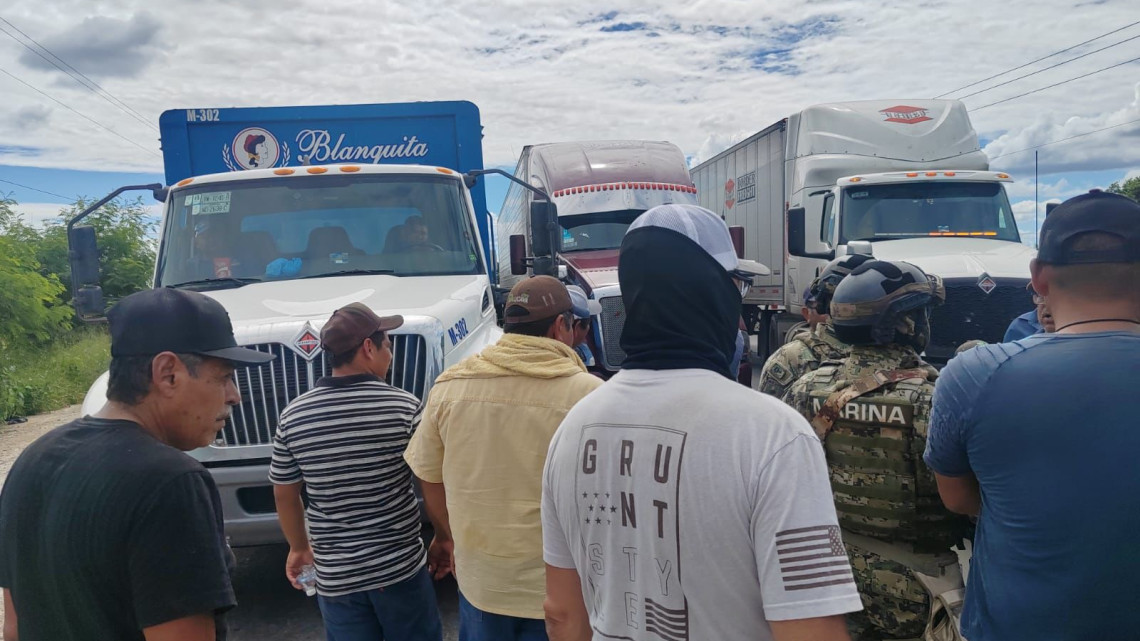 Gobierno de Tamaulipas mantiene diáologo con productores por bloqueo