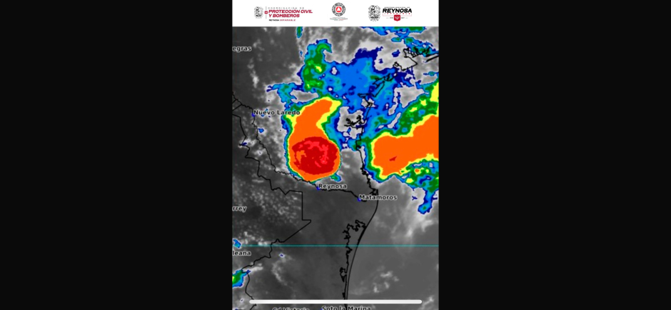 Avisa Protección Civil de Reynosa posibilidad de tormenta
