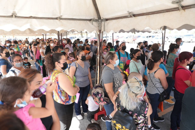 Continúa vacunación transfronteriza 