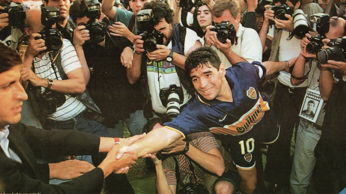 A 20 años del último partido oficial de Diego Armando Maradona