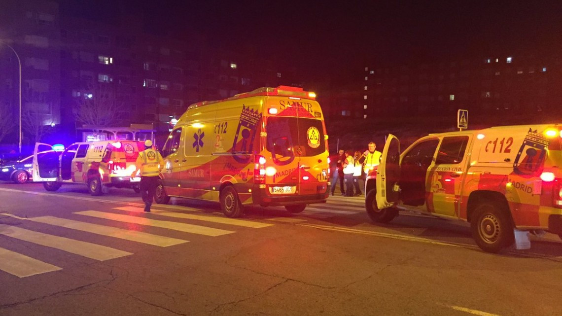 Acuchillan a una persona a las afueras del Wanda Metropolitano