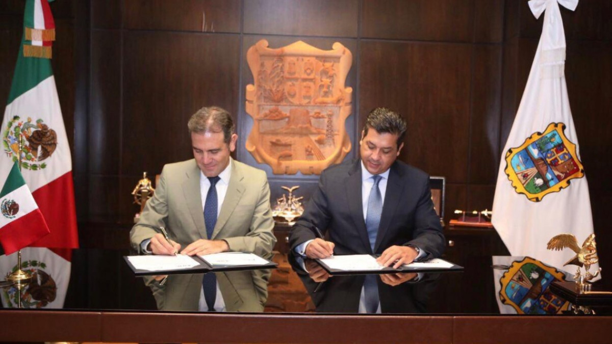 Firman convenio INE y Gobierno de Tamaulipas para identificación de desaparecidos