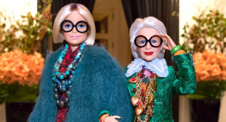 Iris Apfel es inmortalizada en una Barbie