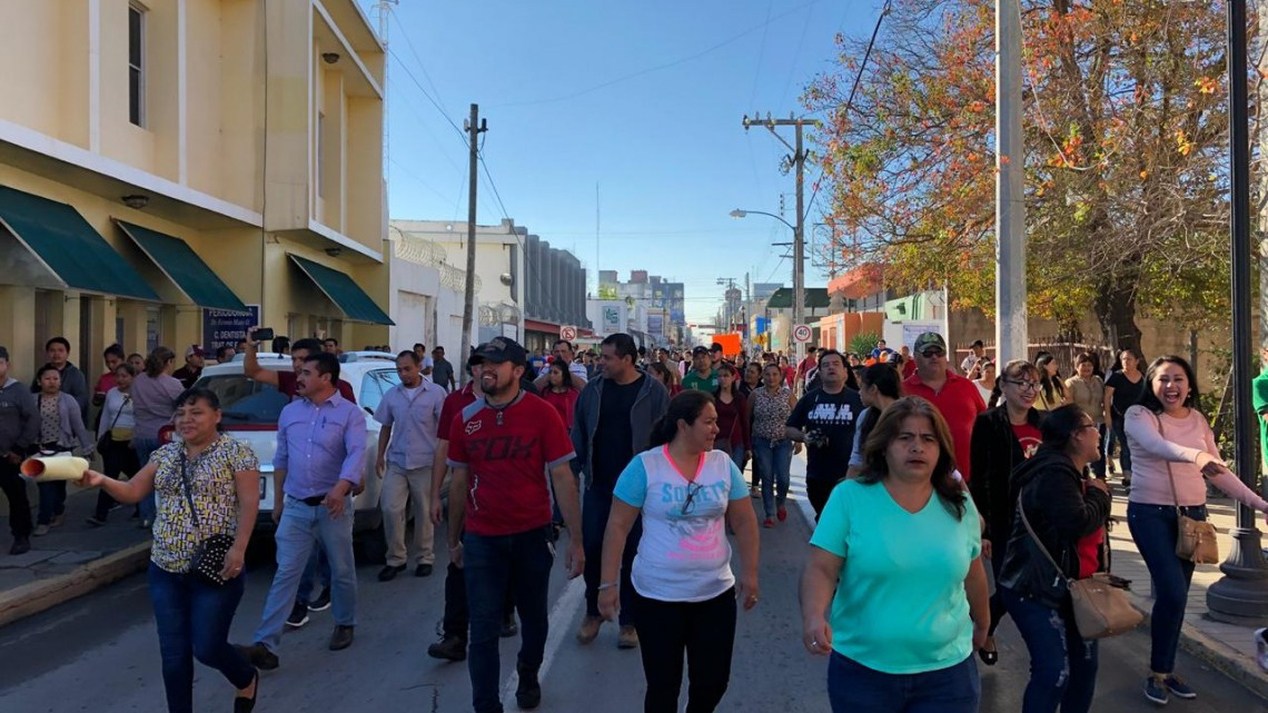 Obreros de Matamoros se van a huelga 
