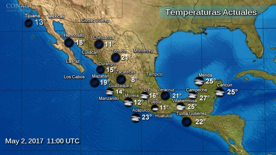 Se mantendrá ambiente caluroso en la mayor parte del país
